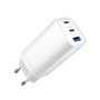 Chargeur mural GEMBIRD TA-UC-PDQC65-01-W Blanc 65 W (1 Unités)