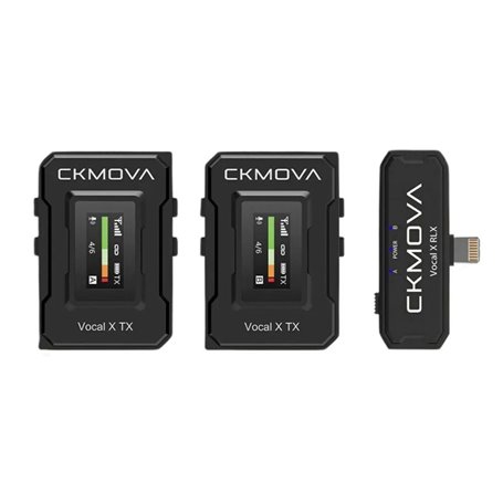 Microphone Ckmova Vocal X V6 MK2 Noir