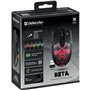 Souris sans-fil Defender Beta GM-707L Noir Multicouleur 1600 dpi