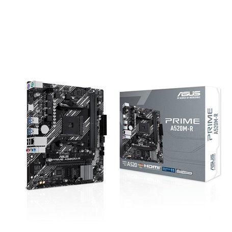 Carte Mère Asus PRIME A520M-R AMD A520 AMD AM4