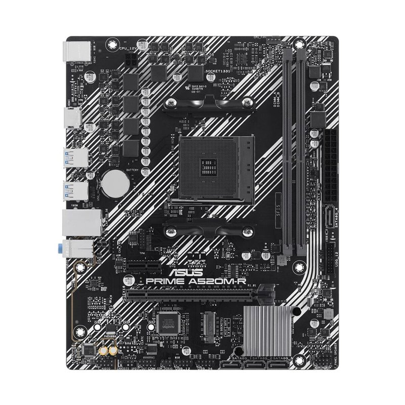 Image secondaire de Asus PRIME A520M-R AMD A520 Emplacement AM4 micro ATX