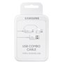 Câble USB Samsung EP-DG930DWEGWW Blanc 1,5 m