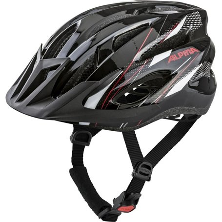 Casque de Cyclisme pour Adultes Alpina MTB17 Noir Rouge 58-61 cm