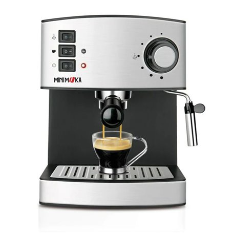 Café Express Arm Taurus CM-1821 MINIMOKA Noir Acier 850 W 1