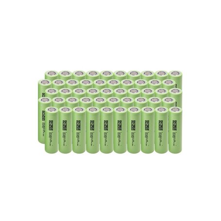 Piles Rechargeables Green Cell 50GC18650NMC29 2900 mAh 3