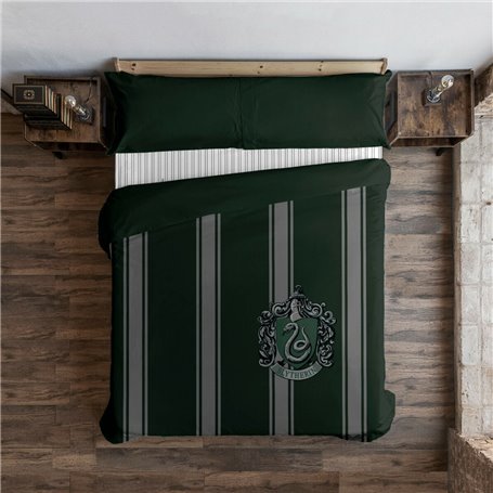 Housse de Couette Harry Potter Slytherin 240 x 220 cm Gran lit 2 persones