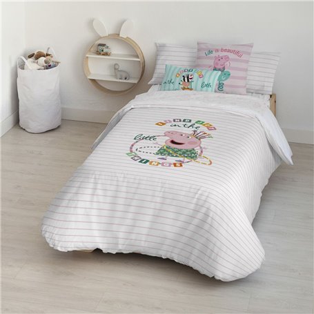 Housse de Couette Peppa Pig Find Joy 180 x 220 cm