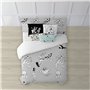 Housse de Couette Looney Tunes Looney BN Blanc black 260 x 240 cm