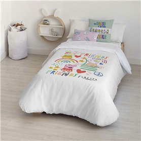 Housse de Couette Peppa Pig Together 180 x 220 cm