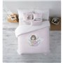 Housse de Couette Kids&Cotton Leer Multicouleur 180 x 220 cm