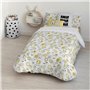 Housse de Couette Kids&Cotton Dakari Small Blanc Noir 180 x 240 cm