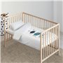 Parure de couette Kids&Cotton Dayton Big Blanc 115 x 145 cm