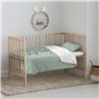 Parure de couette Kids&Cotton Italo Big Menthe 100 x 120 cm