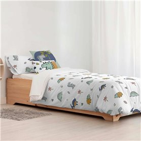 Housse de Couette Kids&Cotton Italo Small Blanc 180 x 240 cm