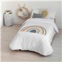 Housse de Couette Kids&Cotton Kairi Big Blanc 180 x 240 cm