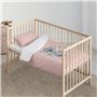 Parure de couette Kids&Cotton Kuno Rose 115 x 145 cm