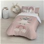 Parure de couette Kids&Cotton Lavi Big Rose 155 x 220 cm