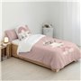 Parure de couette Kids&Cotton Lavi Big Rose 155 x 220 cm