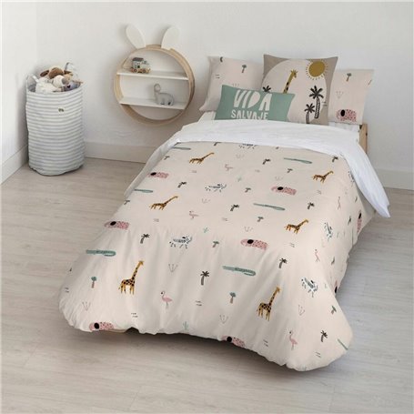 Housse de Couette Kids&Cotton Mael Small Rose 180 x 240 cm