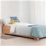 Parure de couette Kids&Cotton Malu Big Bleu 155 x 220 cm