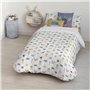 Housse de Couette Kids&Cotton Malu Small Bleu Blanc 180 x 240 cm