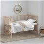 Parure de couette Kids&Cotton Maui Big Blanc 100 x 120 cm