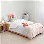 Parure de couette Kids&Cotton Mosi Big Rose 155 x 220 cm