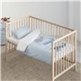 Parure de couette Kids&Cotton Tabor Big Bleu 100 x 120 cm