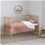 Parure de couette Kids&Cotton Xalo Big Rose 115 x 145 cm