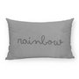 Housse de coussin Kids&Cotton Kairi C Gris 30 x 50 cm