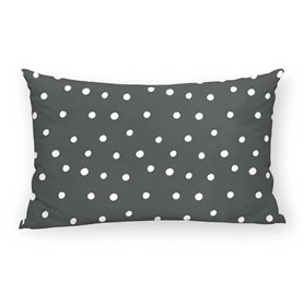 Housse de coussin Kids&Cotton Kibo C Noir 30 x 50 cm