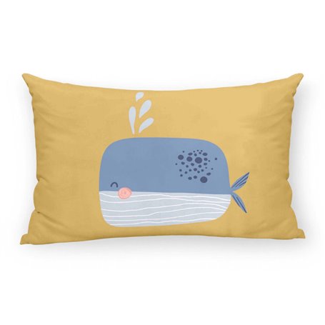 Housse de coussin Kids&Cotton Malu C Jaune 30 x 50 cm