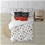 Housse de Couette Decolores Merry Christmas 44 Multicouleur 155 x 220 cm