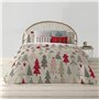 Housse de Couette Decolores Merry Christmas 31 Multicouleur 200 x 200 cm