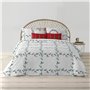 Housse de Couette Decolores White Christmas 1 Multicouleur 140 x 200 cm