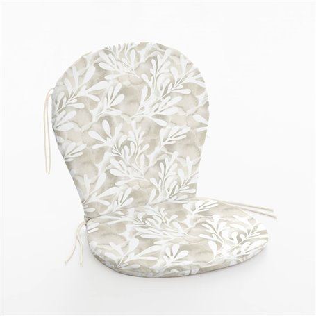 Coussin de chaise Belum 0120-402 48 x 5 x 90 cm Feuille d'une plante