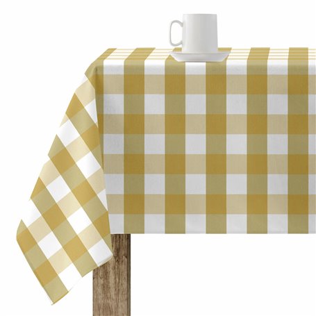 Nappe antitache Belum Cuadros Moutarde 300 x 140 cm