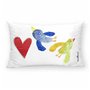 Housse de coussin Decolores Volant Multicouleur 30 x 50 cm