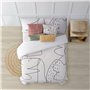 Housse de Couette Decolores Burdeos Multicouleur 200 x 200 cm