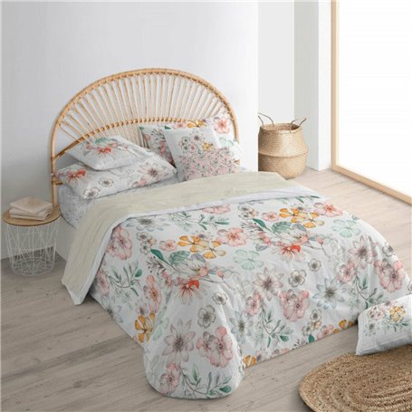 Housse de Couette Decolores Calcuta Multicouleur 200 x 200 cm