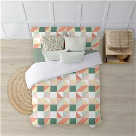 Housse de Couette Decolores Chloe 4 Multicouleur 240 x 220 cm