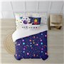 Housse de Couette Decolores Cosmos Multicouleur 260 x 240 cm