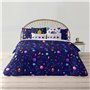 Housse de Couette Decolores Cosmos Multicouleur 260 x 240 cm