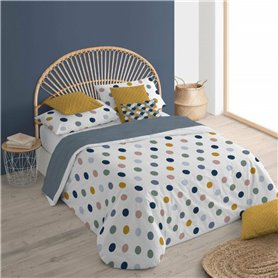 Housse de Couette Decolores Delhi Multicouleur 220 x 220 cm
