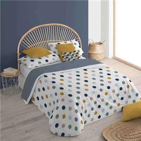 Housse de Couette Decolores Delhi Multicouleur 220 x 220 cm