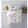 Housse de Couette Decolores Ocells Multicouleur 140 x 200 cm