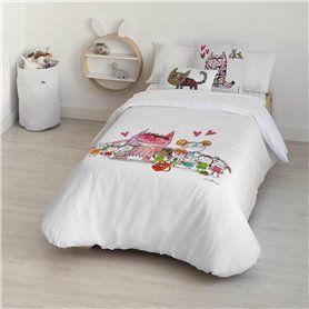 Housse de Couette Ripshop Al cole Multicouleur 240 x 220 cm Goulot de bouteille