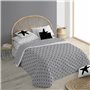 Housse de Couette Ripshop Galilea Gris 200 x 200 cm Goulot de bouteille