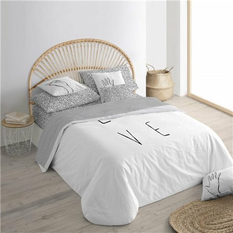 Housse de Couette Ripshop Love Multicouleur 200 x 200 cm Goulot de bouteille