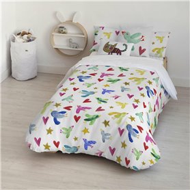 Housse de Couette Ripshop Ocells Multicouleur 240 x 220 cm Goulot de bouteille